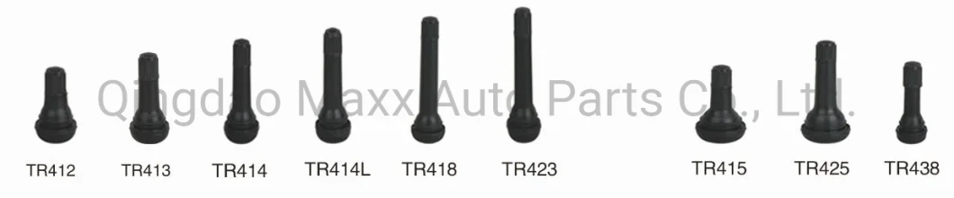 Wheelsky Wholesale Tr413 Tr414 Car Truck Tyre Air Valve Stem Tubeless Rubber Tire Valve