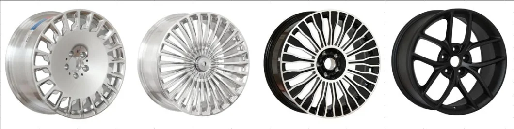 Super Light 6061 Multi Spokes Light Weight 1 Piece Alloy Aluminum 5X130 Customized Car Rims Forged Wheels 18 19 20 Inch