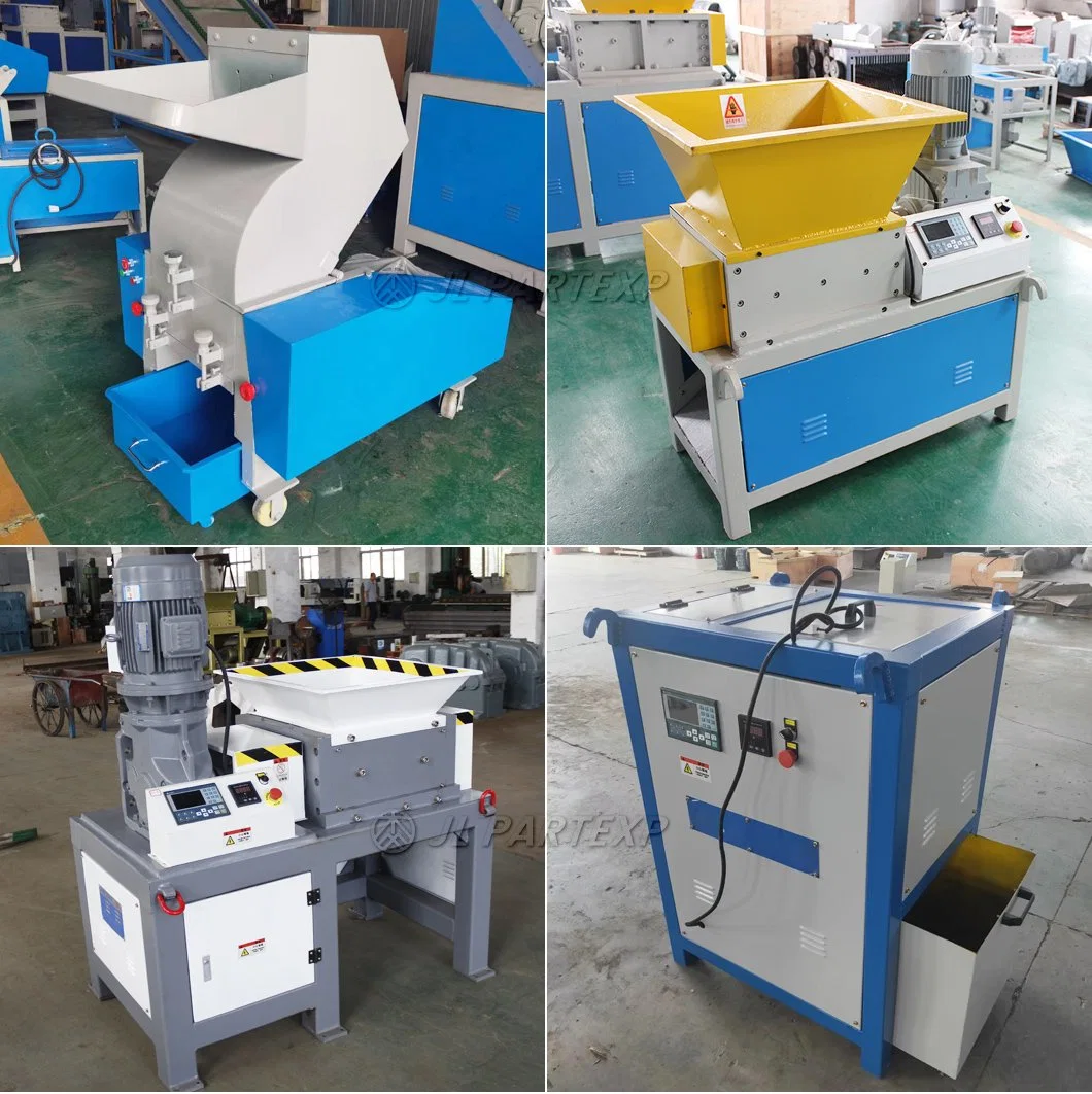 Waste Scrap Industrial Mechanical Bicycle Tricycle Electric Vehicle Rubber Tire Tyre Recycling Trade Recycling Shredder Crusher Shredding Machine Equipment