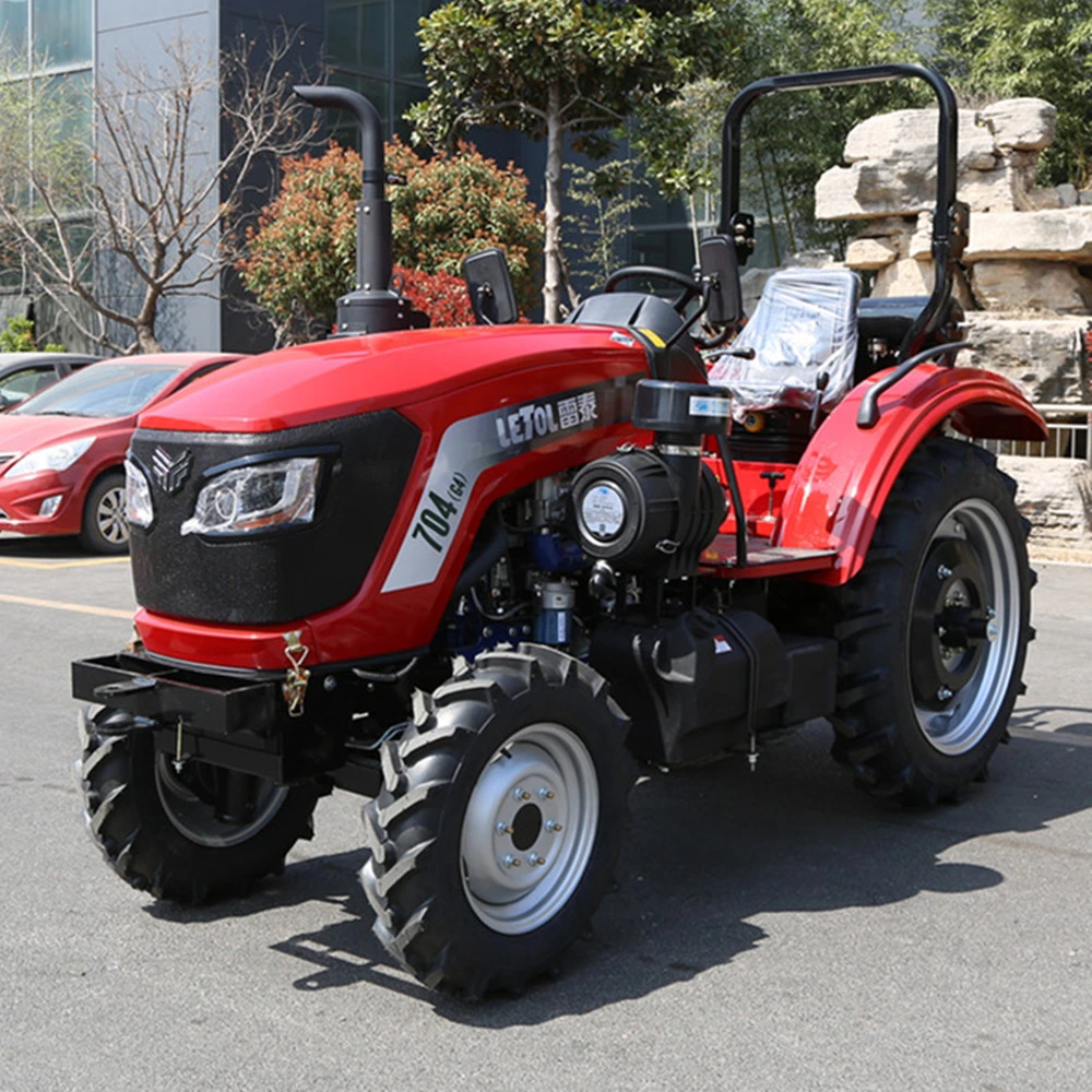 4WD 70HP Garden Tractor CE Orchard Tractor Small Four Wheel Farm Tractor Walking Tractor Mini Tractor for Agricultural Machinery