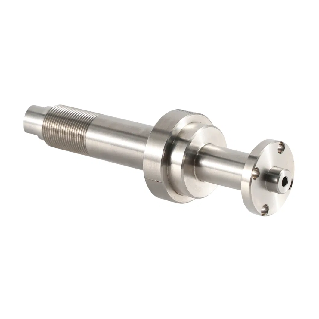 Chromed 316 Stainless Steel Turning and Milling Processing CNC Machining Valve Core