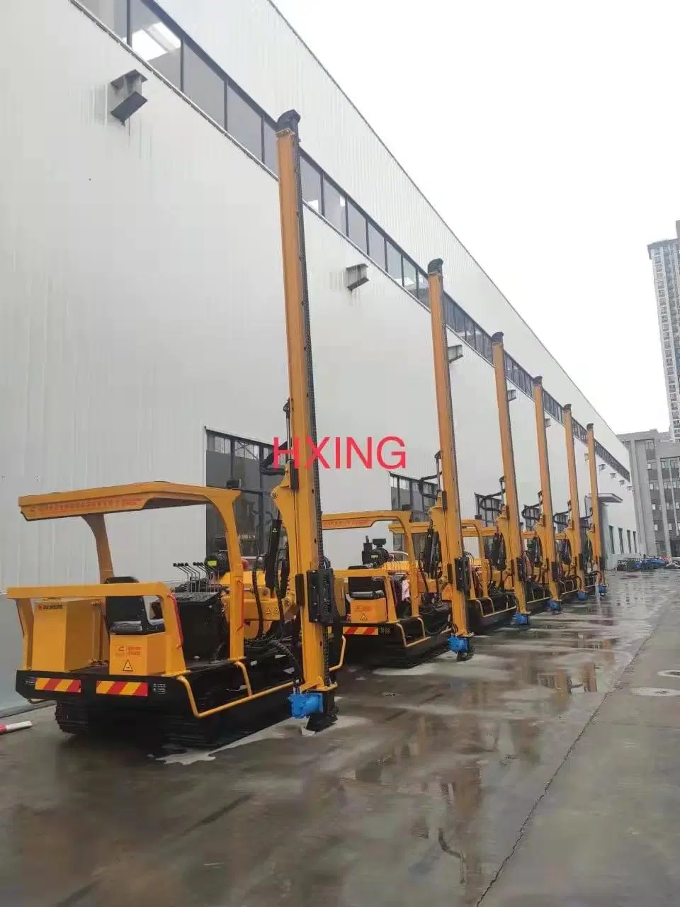 China Small Static Hydraulic Solar PV Pile Driver Hammer