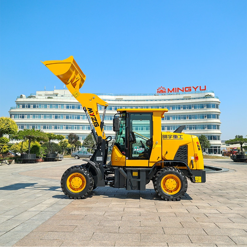 China Manufacturer Compact/Articulated/Multifunctional with 4WD CE/TUV Yanmar/Kubota/ Euro 5 Engine Wheel Loader for Sales/Hire/Garden/Farm/Small/Mini