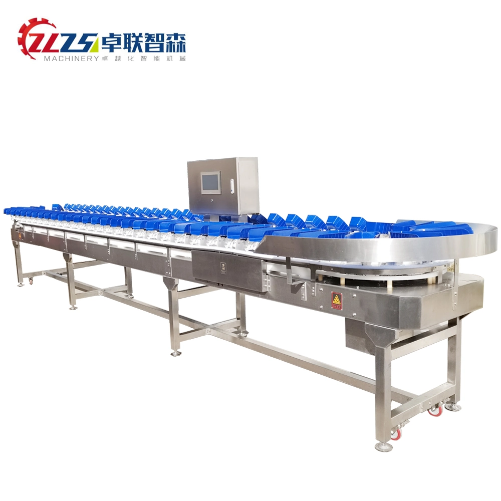 Industrial Dynamic Food Weight Checker with Roller Rejector Sortation Logistics Non-Powered Roller Scales