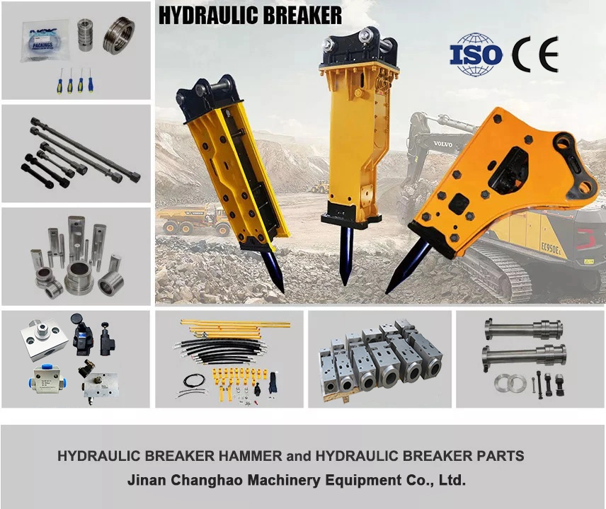 Excavator Hydraulic Rock Breaker Sb70 135mm Chisel Box Silenced Type Hydraulic Hammer