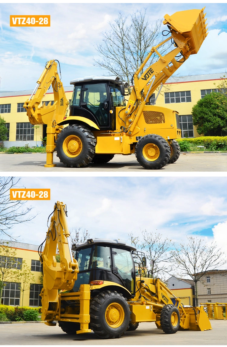 New Agricultural Small Mini Backhoe Loaders Articulated Tractor Backhoe 3ton 4ton 5ton 6ton 7ton 8ton 9ton with Price Wheel Loader Kubota Backhoe