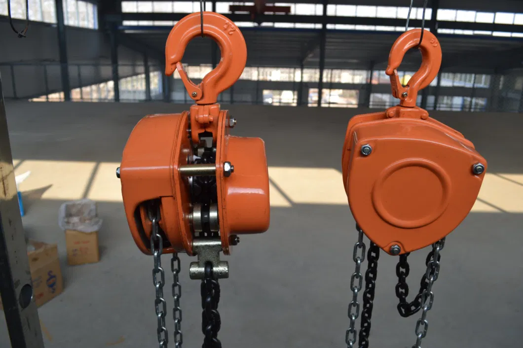 5 Ton Chain Block Two Load Chain Guide Wheels 3m Lift Height