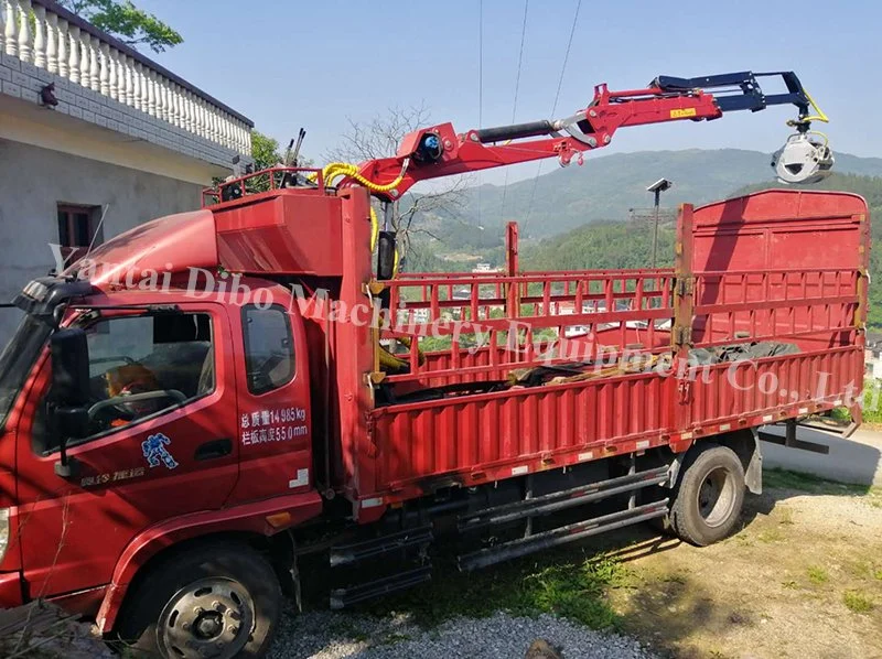 CE Approved Forestry ATV Timber Crane Log Loader Farm Trailer with Pto