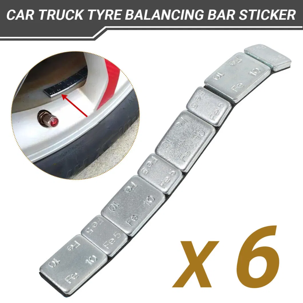Good Quality Top Selling Auto Accessories Fe Wheel Balance Block Sticker Wheel Balance Weight