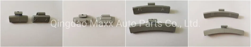 Zinc Clip Wheel Weight Wheel Weight for Steel and Alloy Rim