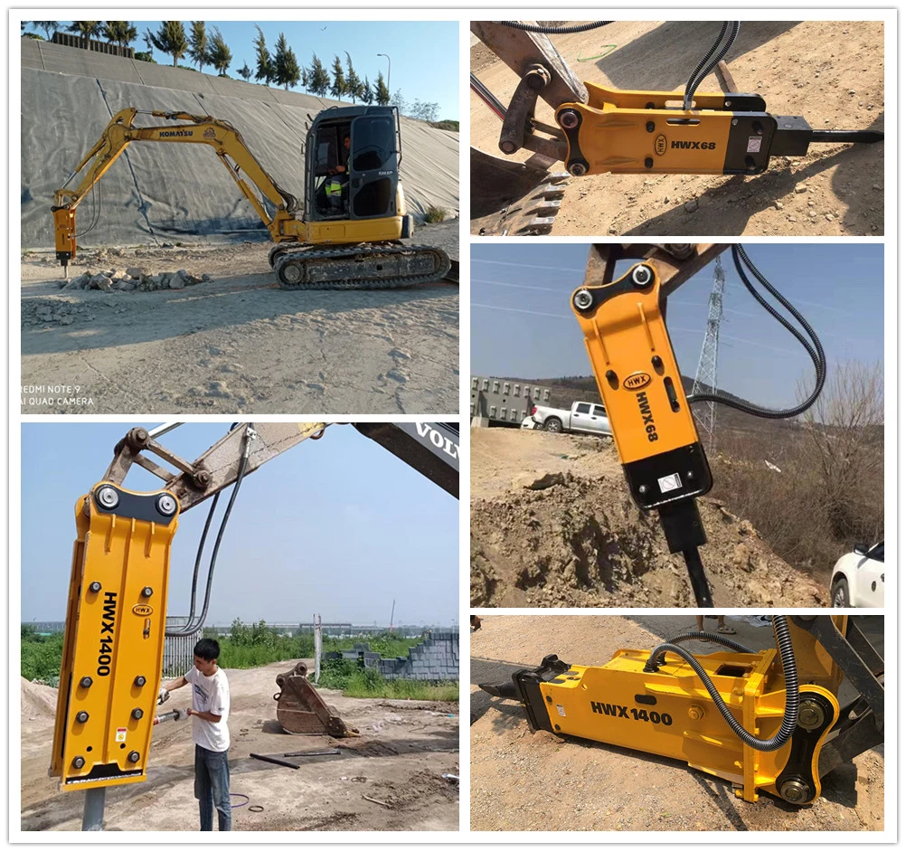 140mm 20ton Excavator Hydraulic Rock Breaker Hammer