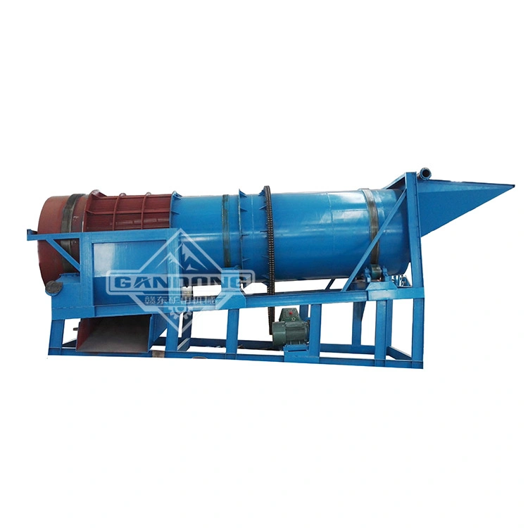 Alluvial Sticky Clay Gold Manganese Chrome Ore Washing Plant Rotary Drum Trommel Scrubber