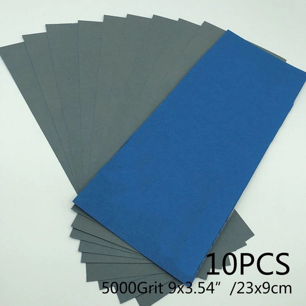 Sandpaper, 120 to 3000 Girt 60 PCS Sand Paper Assortment Wet Dry Waterproof Abrasive Variety Pack Sanding Paper Sheets for Automotive Car Wood Metal Plastic