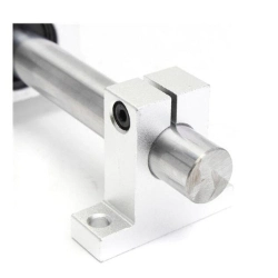 Aluminium Alloy Slide Block Dia12 Chrome Linear Shaft Support