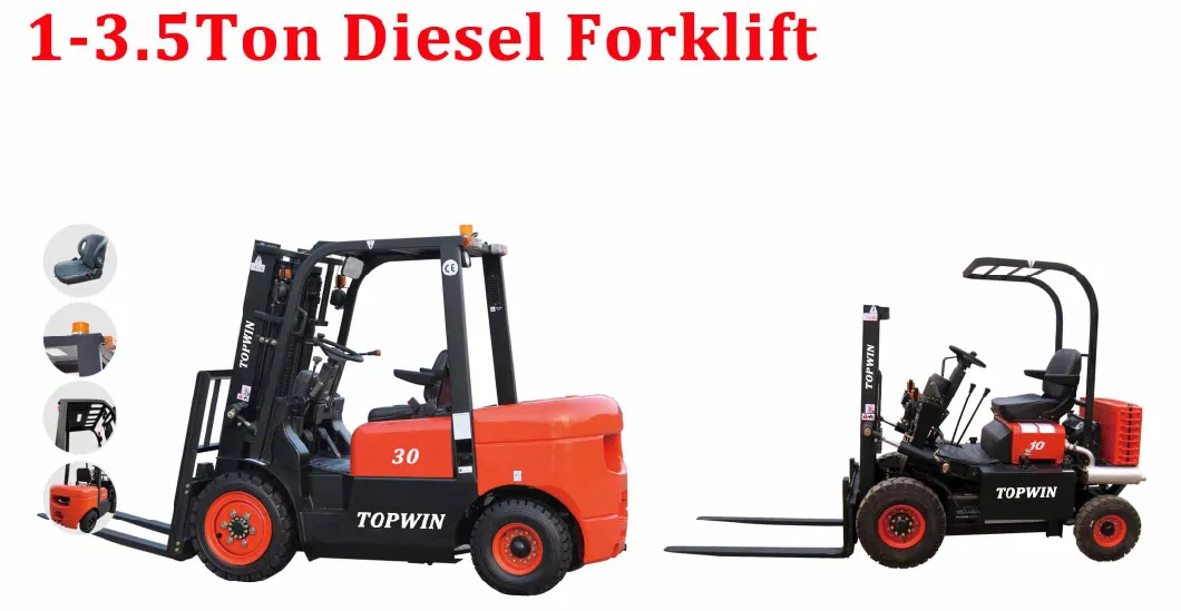 Factory Diesel Powered Forklift Truck 3t New Style Hot Sale