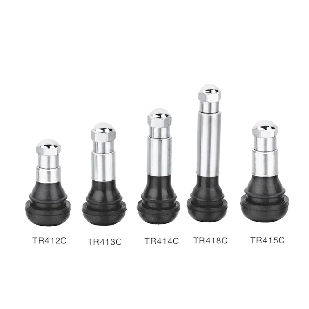 Tire Valve Manufacturer Tr412 Tr413 Tr414 Tr415 Rubber Snap-in Tire Valve Stem for Car Motorcycle Wheel Tubeless Tyre Valve