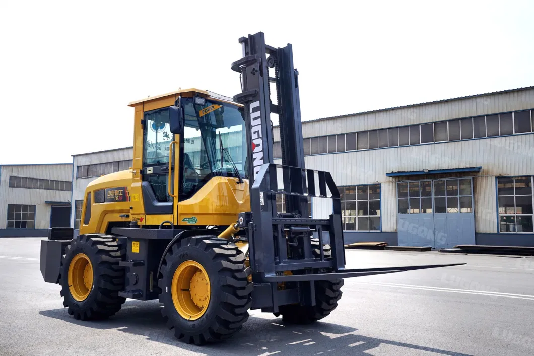 Shandong Lugong Brand Flexible Forklift ISO 9001 Qualified Manufacturer
