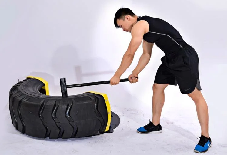 New Product Gym Club Use Fitness Equipment Tire Flip Half-Month Large Flip Wheel Strength Fitness Training Tire