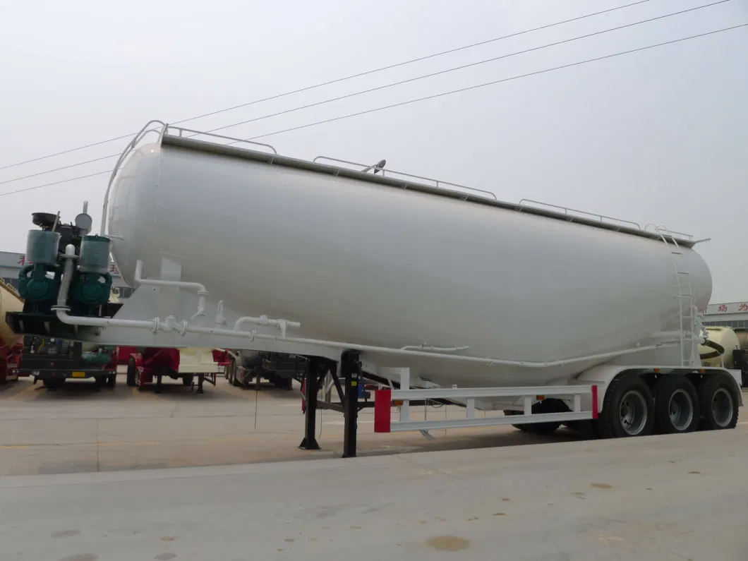 Tri Axle 50cbm Cement Tank Truck Trailer