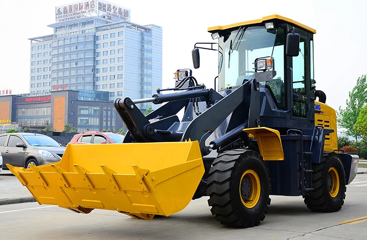 XCMG Official Garden Small Tractors Front Loader Lw160fv 1.6 Ton Mini Front End Wheel Loader Price