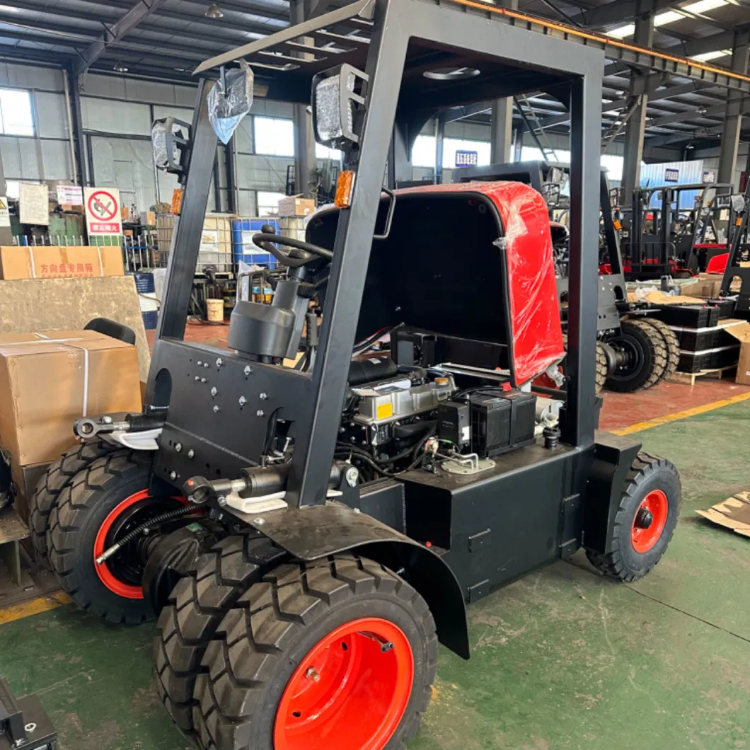 China Gp 3.5t 4-Wheel Electric Forklift Truck Balance Weight Lithium Battery Forklift with CE/ISO Lifting Height 4000mm