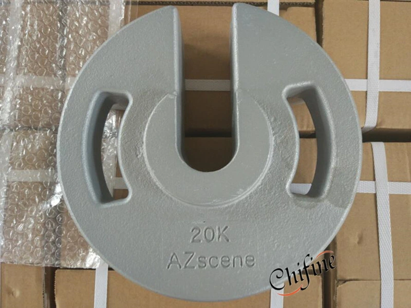 OEM Sand Casting Balance Weight Ductile Cast Iron Counterweight for Forklift