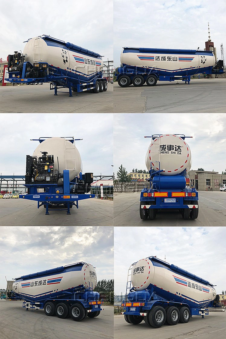 50ton Dry Bulk Cement Trailer with High Quality