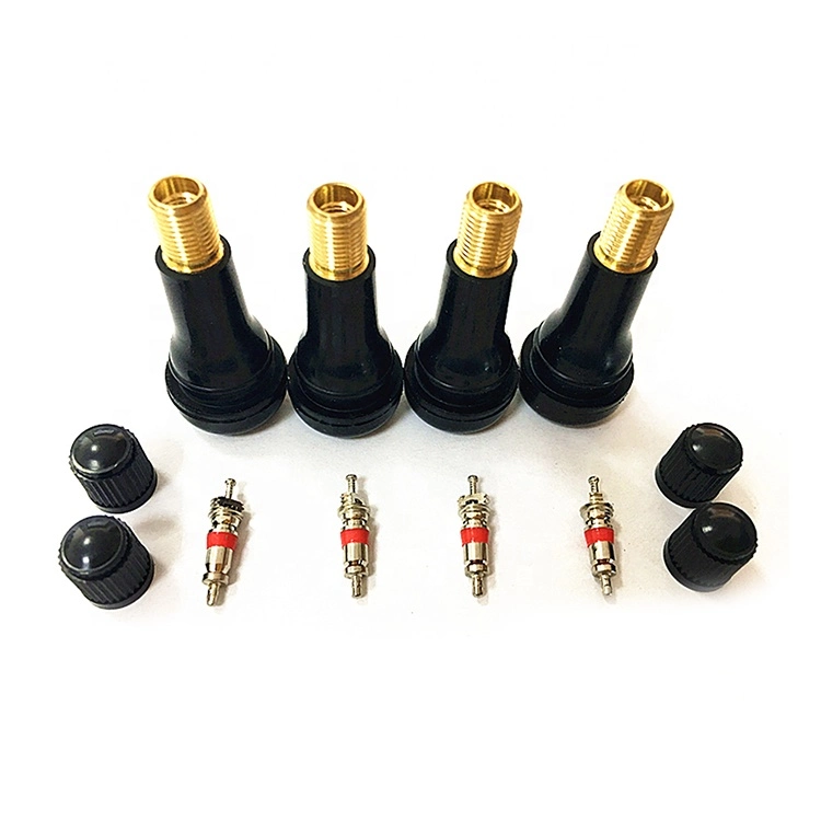 Tire Valve Manufacturer Tr412 Tr413 Tr414 Tr415 Rubber Snap-in Tire Valve Stem for Car Motorcycle Wheel Tubeless Tyre Valve