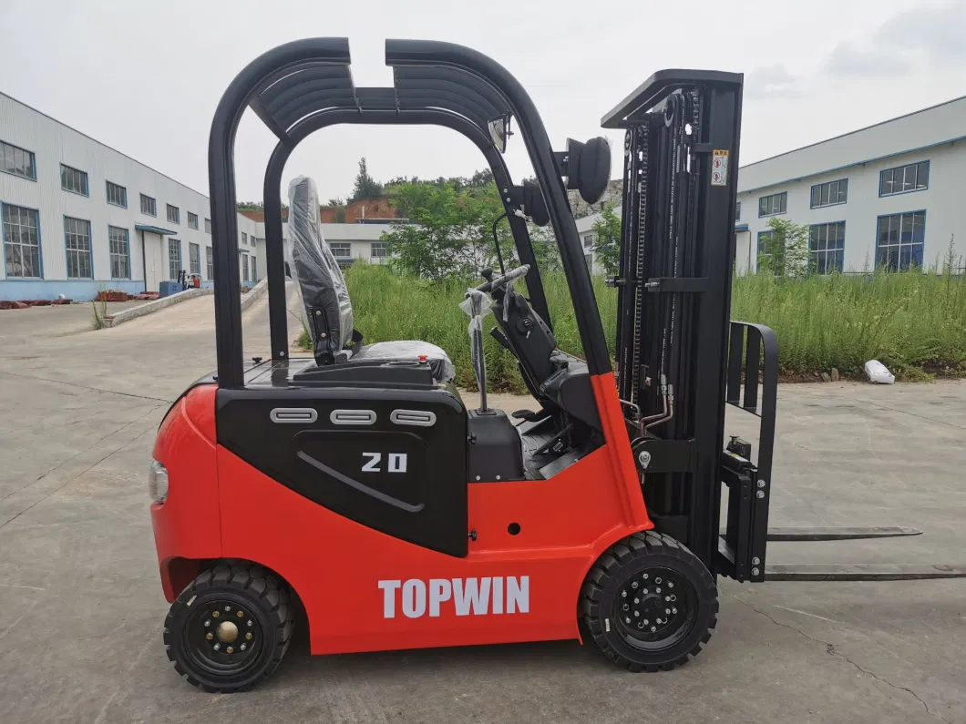 China Forklift Factory Sale 2ton 2.5t Electric Forklift, Direct Fork Lift Supplier CE Provided