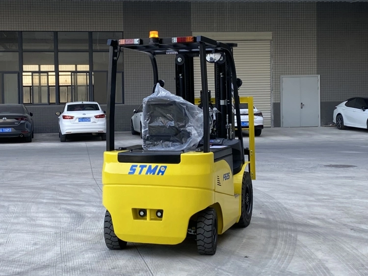 Stma 2500kg Capacity Battery Forklift 5500lbs Carretilla Elevadora with 4500mm Triplex Mast