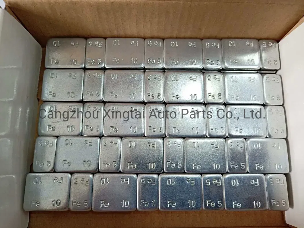 (5g+10g) X4 5X12g 60g Round Corner Tape Zinc Plated and Powder Coated Steel Balance Fe Adhesive Wheel Weights