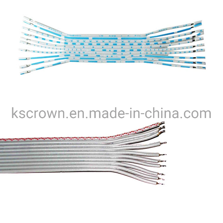 2p-12p IDC Cable Flat Ribbon Cable Cutting Stripping Machine