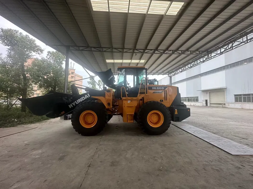 Hyundai Brand New Wheel Loader Price Payloader Front End Loader Hl660