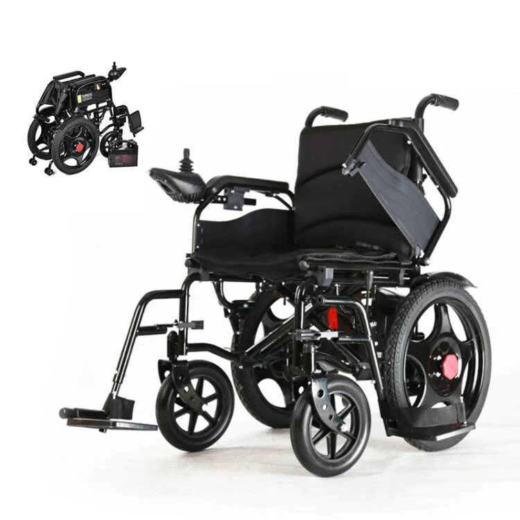 Foldable 120 Weight Capacity Power Electric Wheelchiar with Lead-Acid Battery