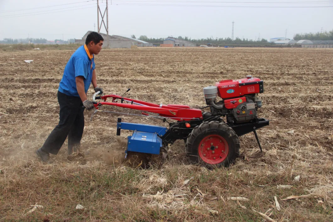 High Quality Kubota Plough for Diesel Power Tiller with 8-22HP Mini Two Wheel Hand Walking Tractor Good Price in Kenya