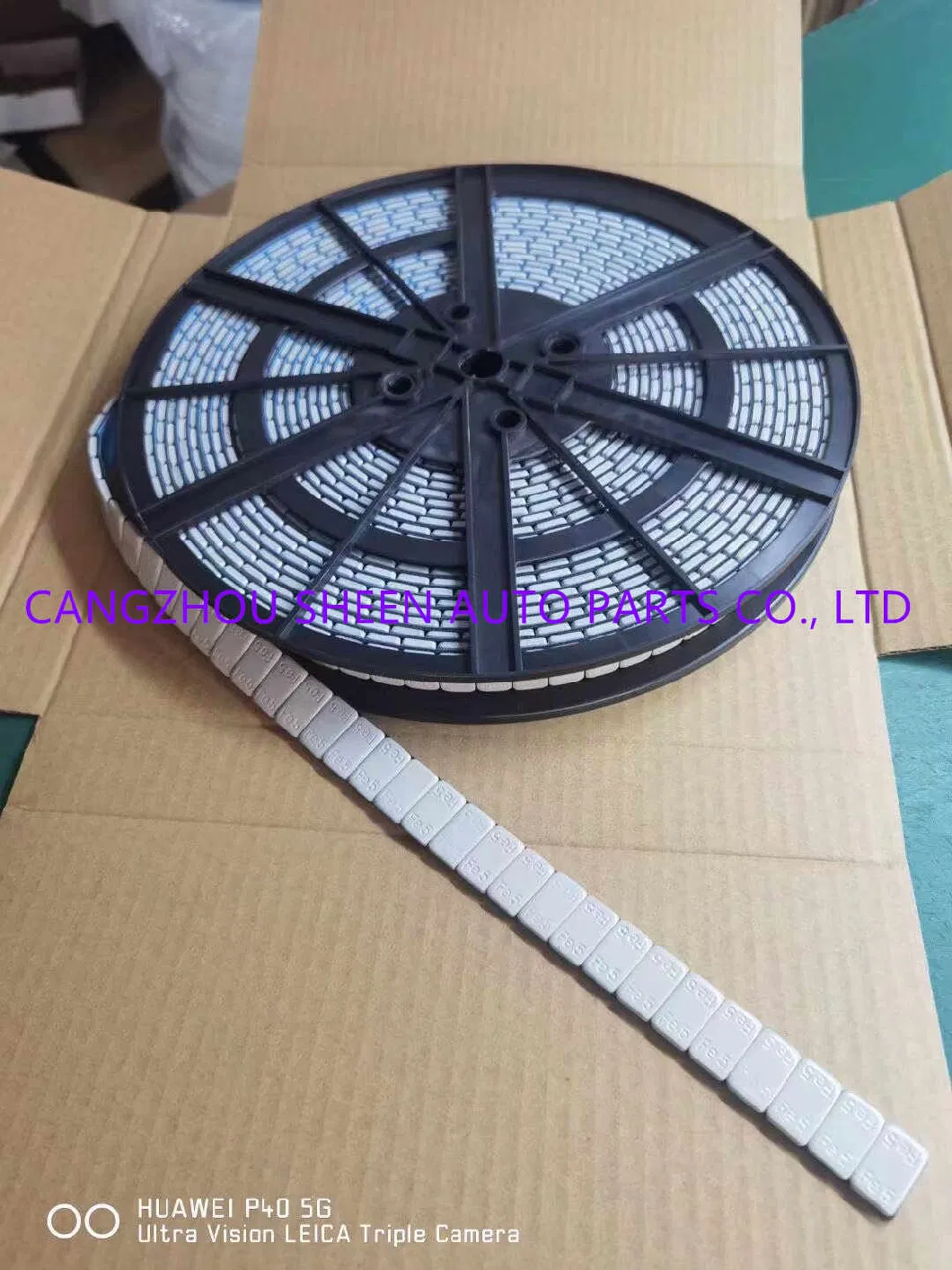 5kg Fe Stick on/Adhesive Zinc Coated in Roll Wheel Balance Weight