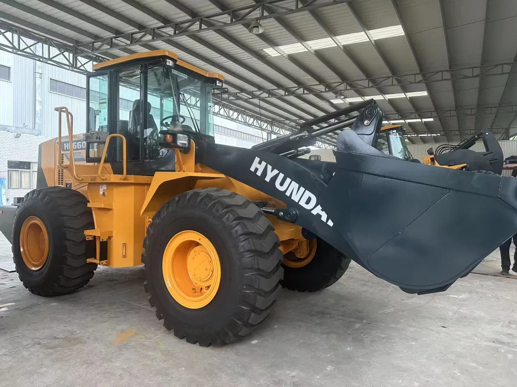 Hyundai Brand New Wheel Loader Price Payloader Front End Loader Hl660