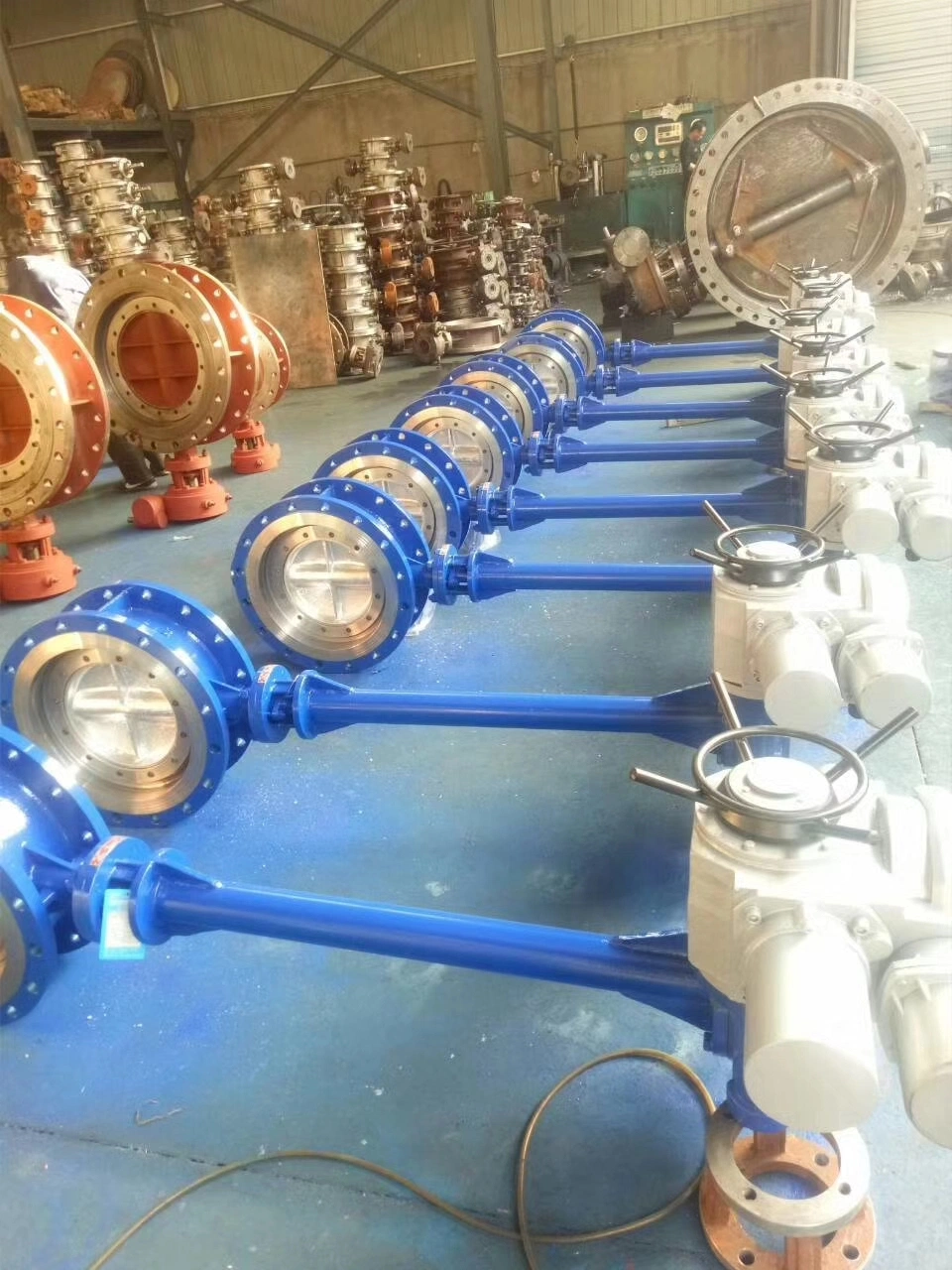 D373W-16p DN150 SS304 High Performance Butterfly Valve Extended Stem A217/A351 /Wcb/CF8 Pn16/150lb/300lb /JIS5K/JIS10K