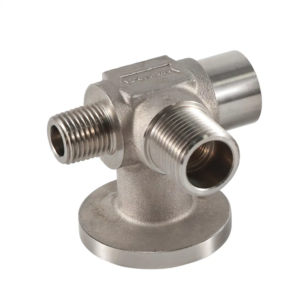 Chromed 316 Stainless Steel Turning and Milling Processing CNC Machining Valve Core