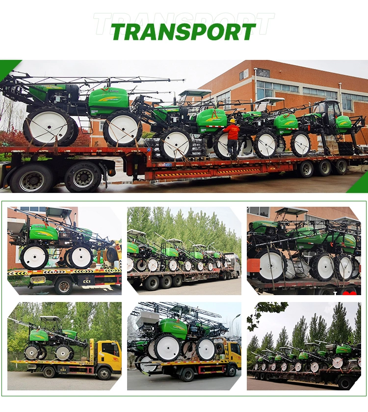 Self Propelled Water Drought Dual Purpose Hit Medicine Machine Farmland Four Wheel Sprayer Agricultural Self Propelled Sprayer