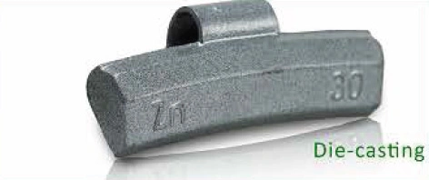 Clip on Zinc Wheel Balance Weight