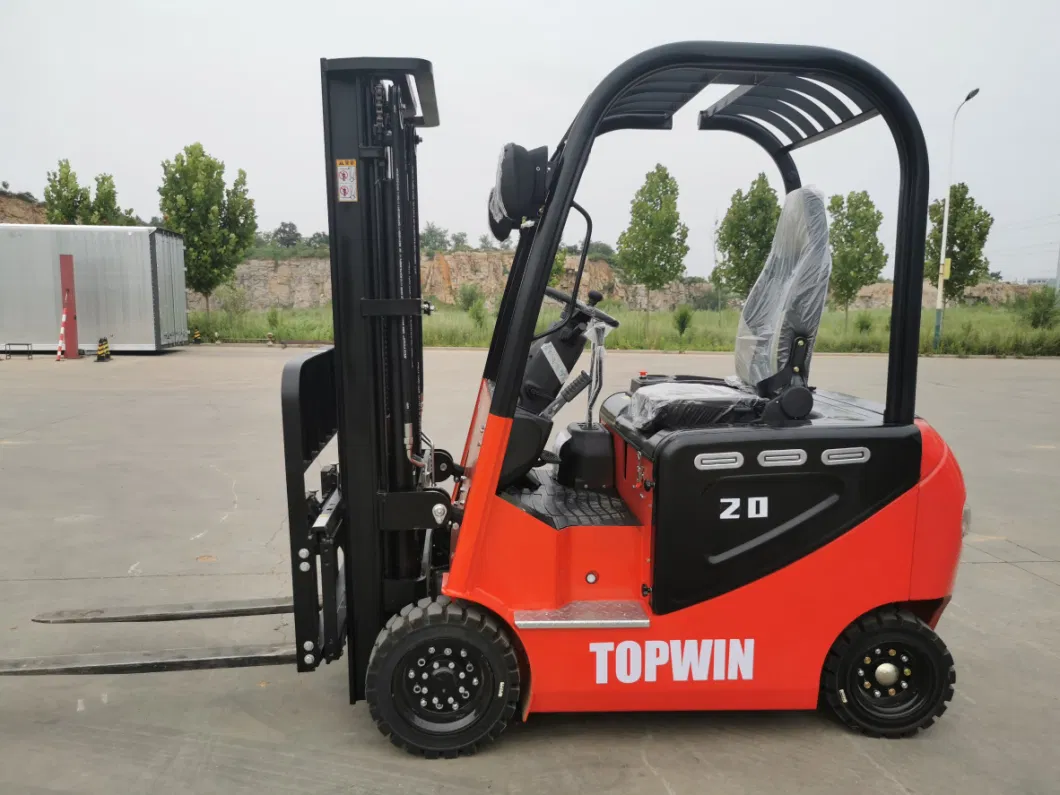 China Forklift Factory Sale 2ton 2.5t Electric Forklift, Direct Fork Lift Supplier CE Provided