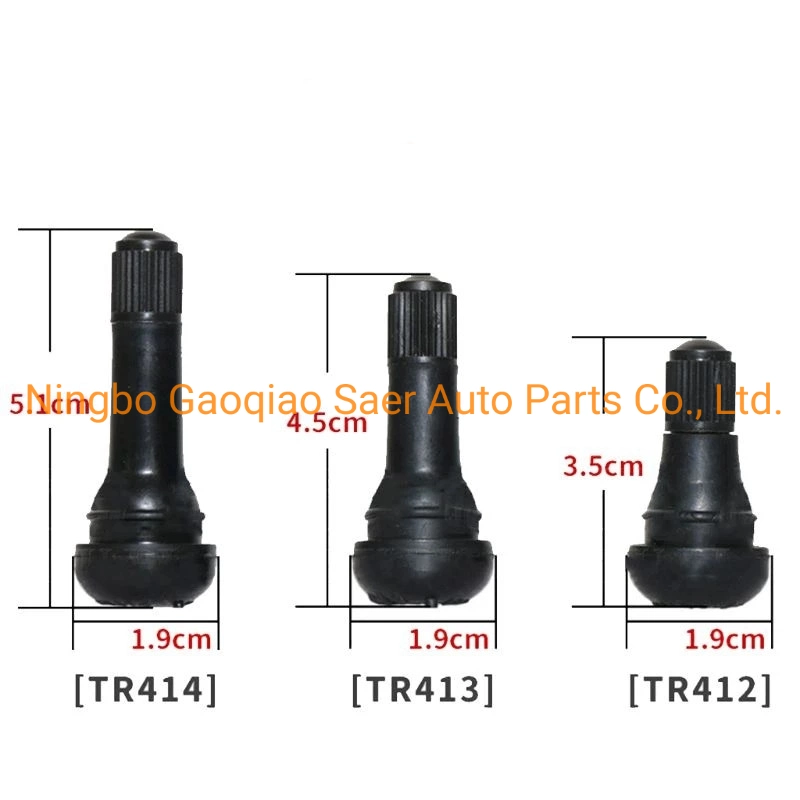 Tr414/Tr413/Tr412 Rubber Tire Valve Cap Car Truck Tubeless Tyre Valve Stem Cover