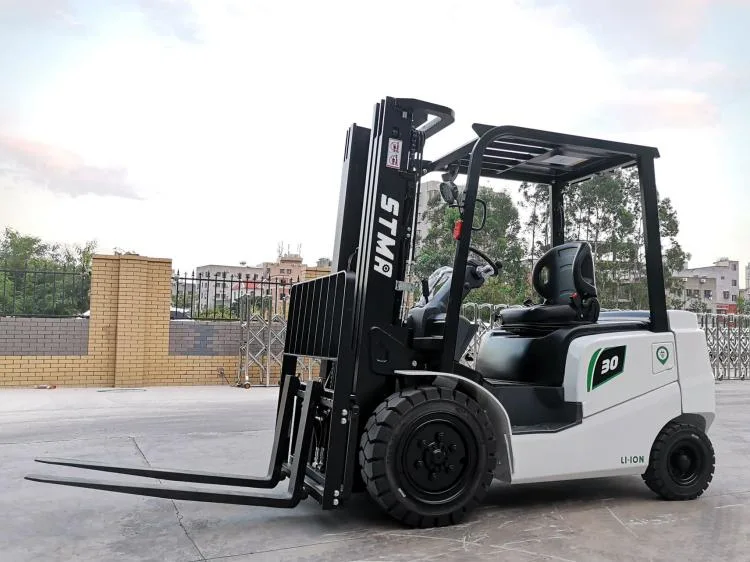 Stma Chinese Forklift 3.5ton 3.5t Battery Lift Truck with Side Shifter