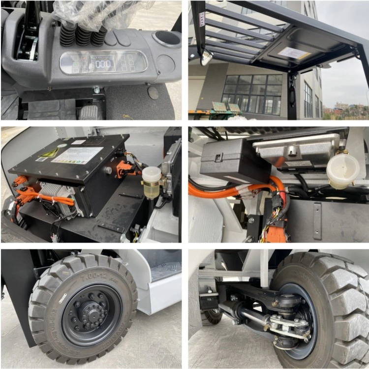 Stma Chinese Forklift 3.5ton 3.5t Battery Lift Truck with Side Shifter