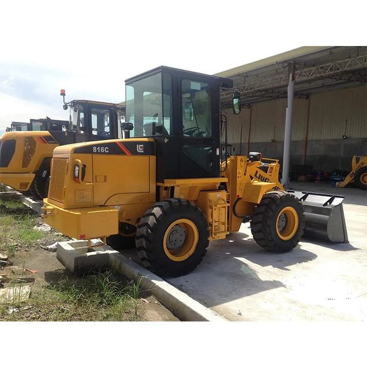 Liugong 1ton Mini Wheel Loader 816c with Quick Hitch