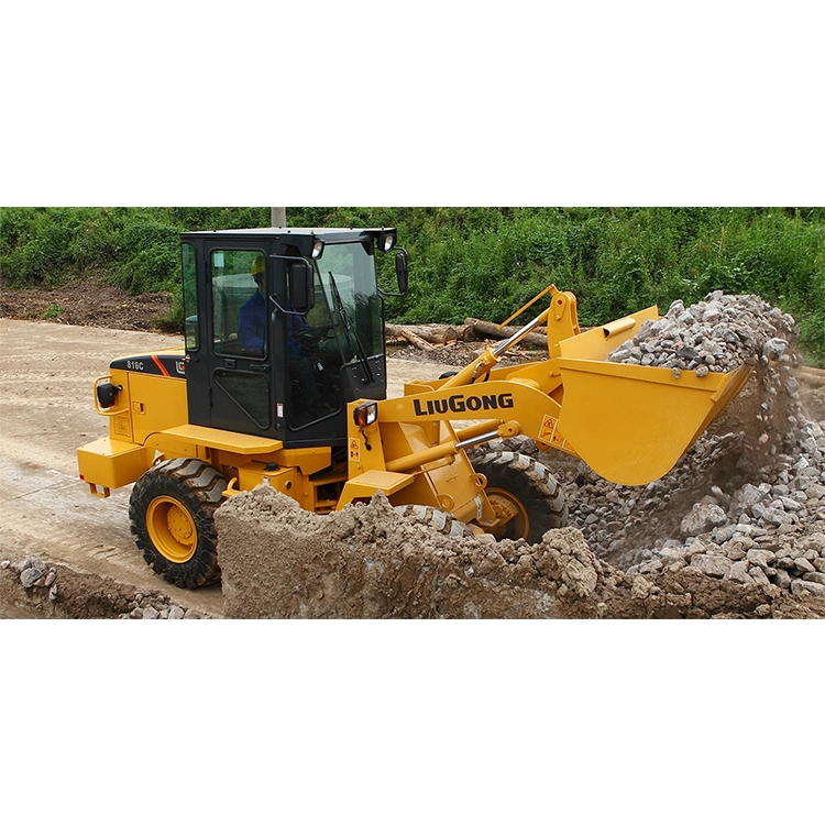 Liugong 1ton Mini Wheel Loader 816c with Quick Hitch