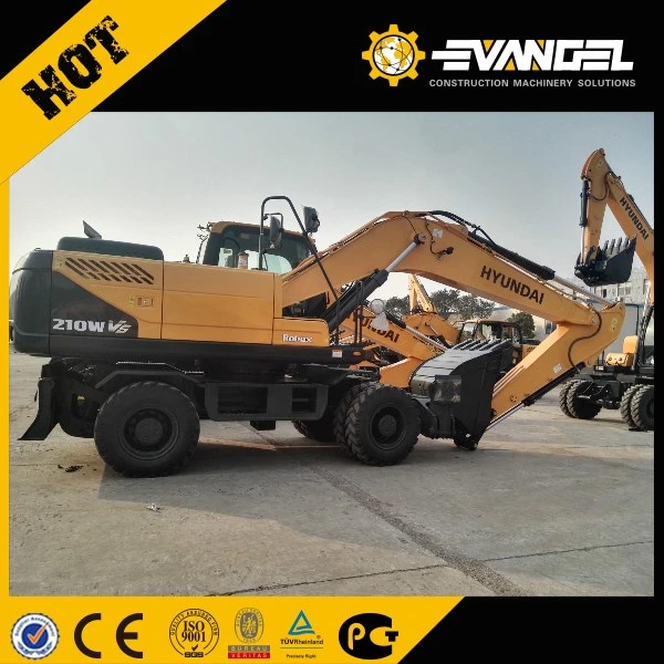 High Quality Hyundai Brand New 21 Ton Wheel Excavator (R210WVS)