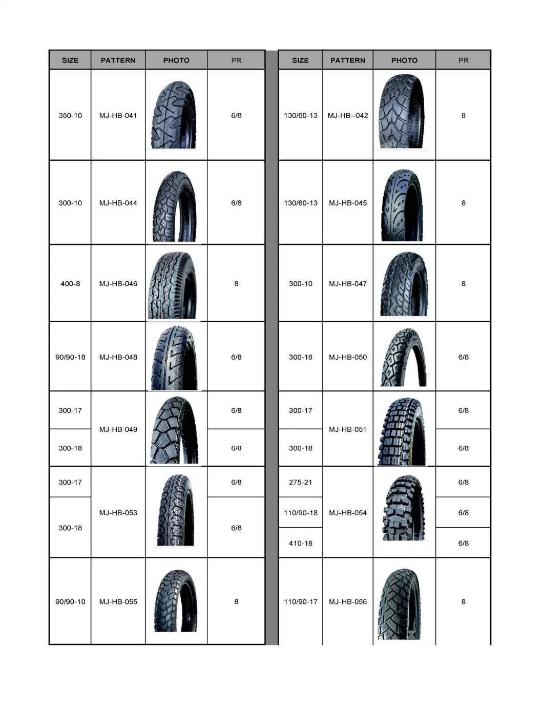 Motorcycle Tire Motorcycle Tyre of 35% Rubber Content