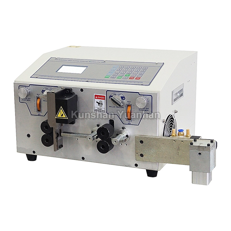 Automatic Flat Ribbon Cable Stripping Cutting Machine Use for Max 12 Pins